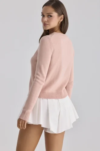 Pantalones Cortos acampanados de algodón blanco «Lumi»