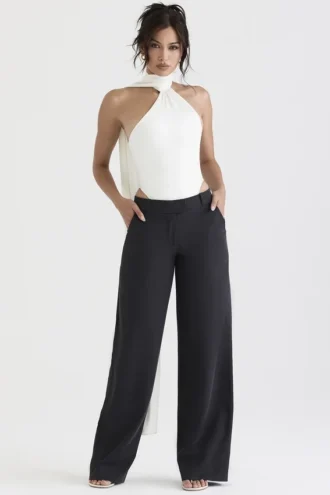 Pantalones holgados Cameron en gris
