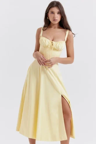 Vestido bustier Carmen Buttercup Vestidos de Verano