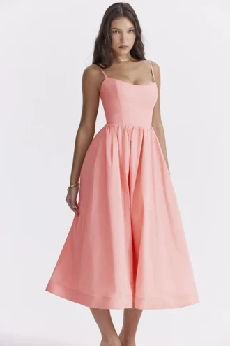 Vestido de Verano tipo corsé Lolita Apricot