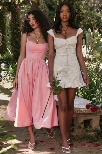 Vestido de Verano tipo corsé Lolita Apricot